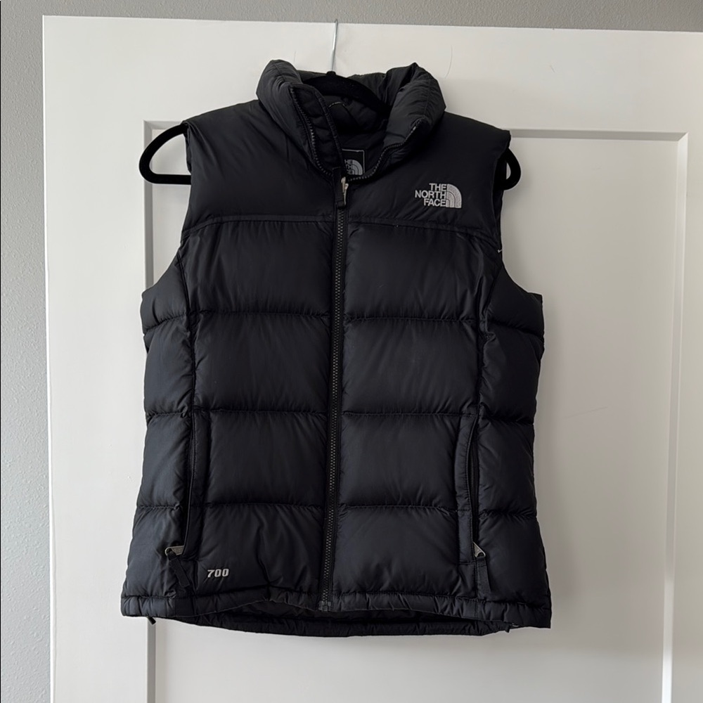 The North Face Black Puffer Vest